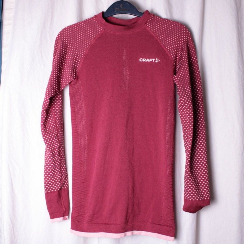 Craft Base Layer Running Top Xs Red - image 4